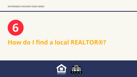How do I find a local REALTOR®?